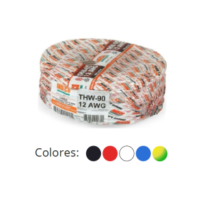 Cable THW-90 #12 INDECO