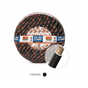 Cable TW-80 8AWG INDECO