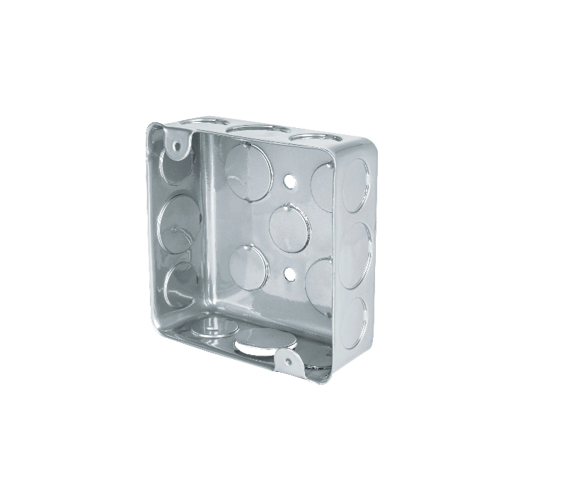 Caja Cuadrada Galvanizada