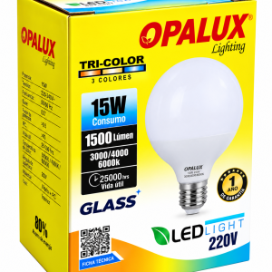 FOCO TRICOLOR 15W OPALX