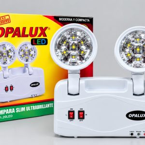 Lámpara de Emergencia LED Slim Ultrabrillante Opalux 9-101.20LED