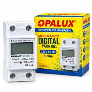 MEDIDOR MONOFASICO OPALUX