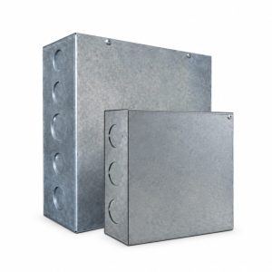 CAJAS DE PASE GALVANIZADA CIEGA Y TROGELADA