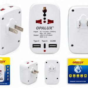 ADAPTADOR ENCHUFE OPALUX
