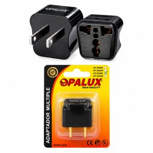 ADAPTADOR ENCHUFE REDONDO OPALUX